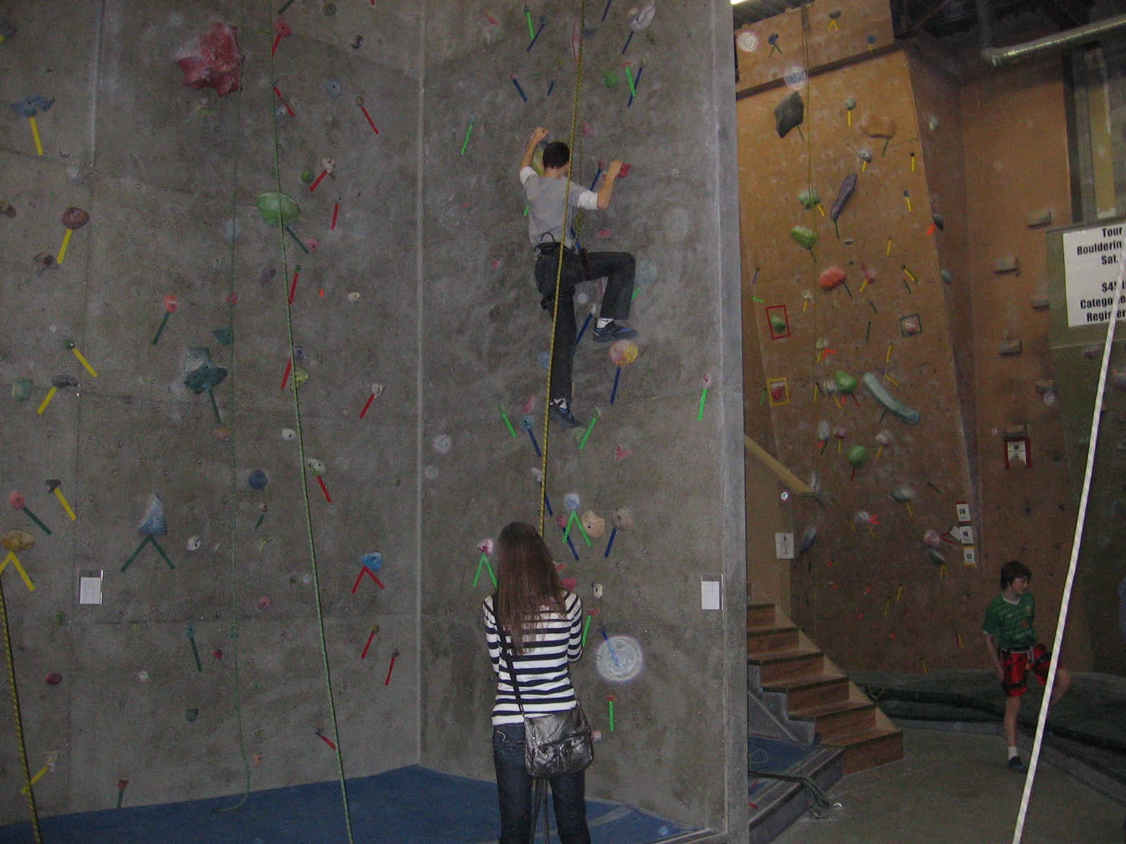 Bernie's Weekly Adventures Coyote Rock Climbing Gym