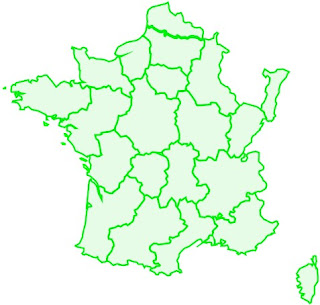 Carte de France Departements