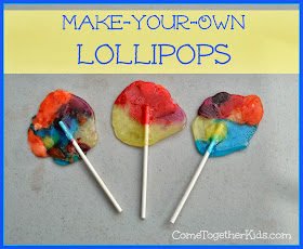 Make your own lollipops with Jolly Ranchers