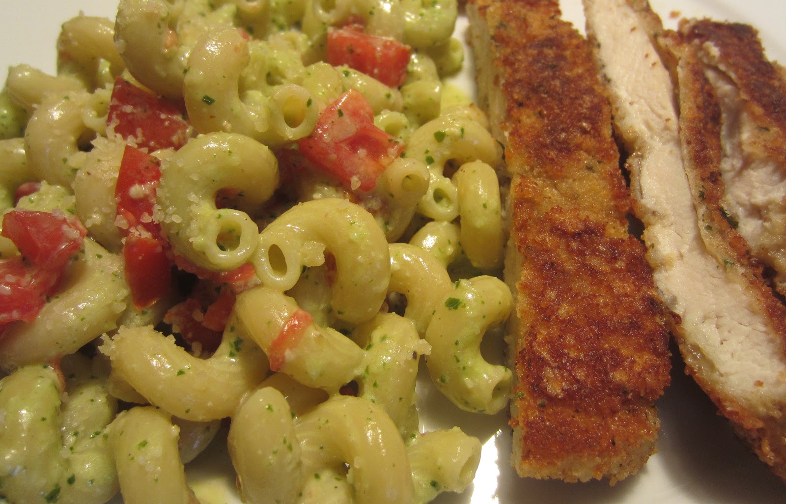 Dawn's Recipes Pasta with Pesto Cream Sauce (Pioneer Woman)