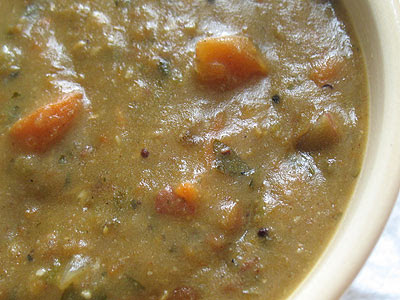 Indian Tamarind, Carrot and Coconut Soup