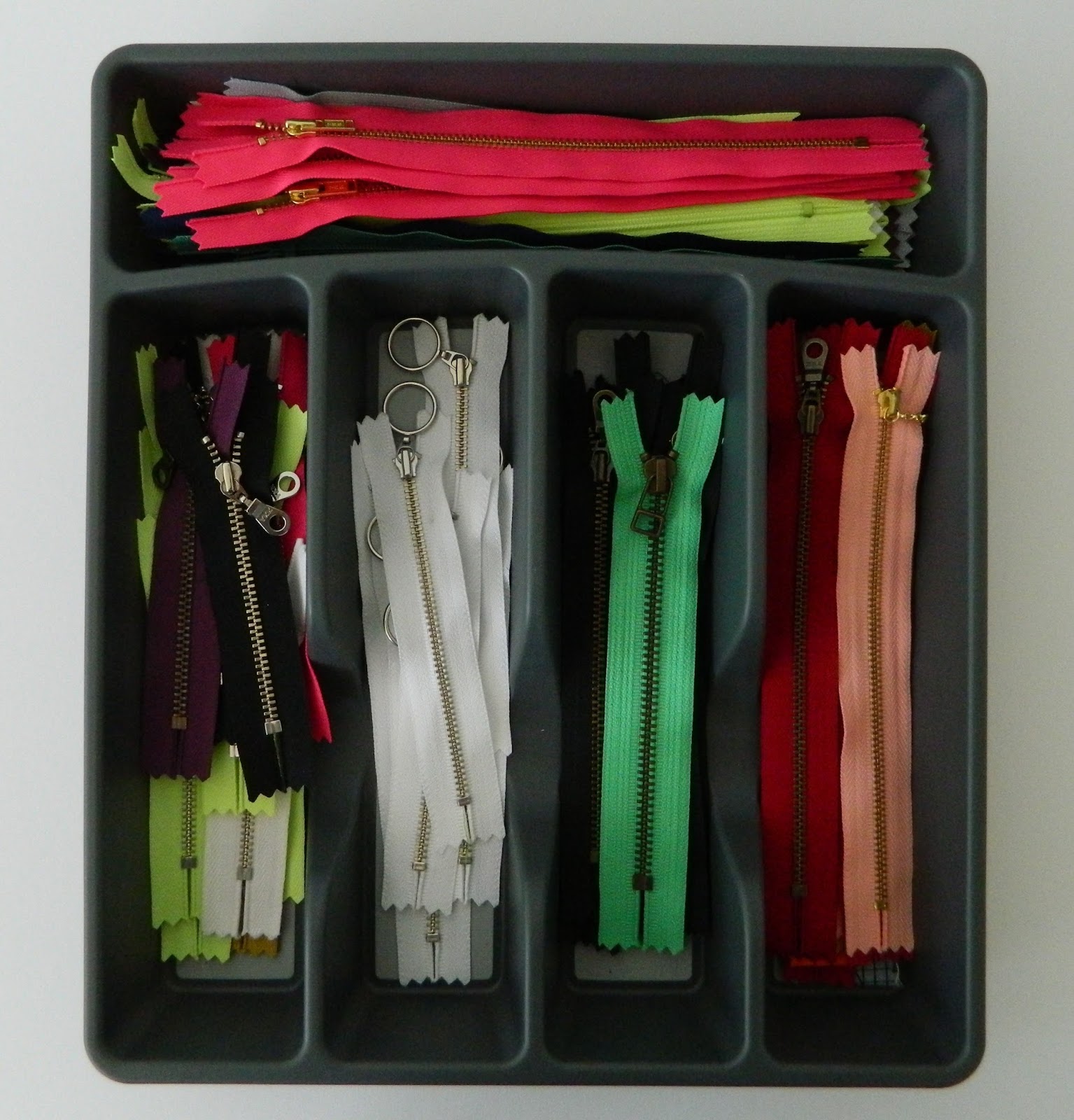 s.o.t.a.k handmade how I organize and store my zippers
