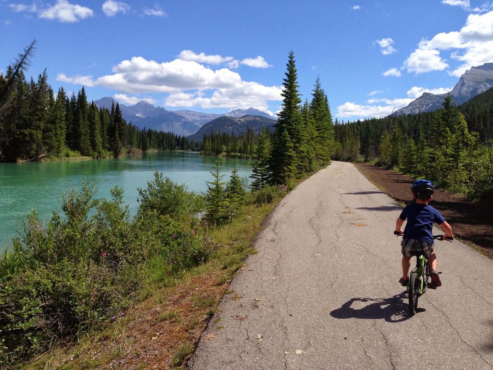 Family Adventures in the Canadian Rockies The Best Family Bike Trails
