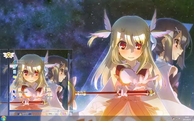 Themes Download Win7+Theme+Fate+kaleid+Liner+Prisma+Illya+by+Weidao+(2)