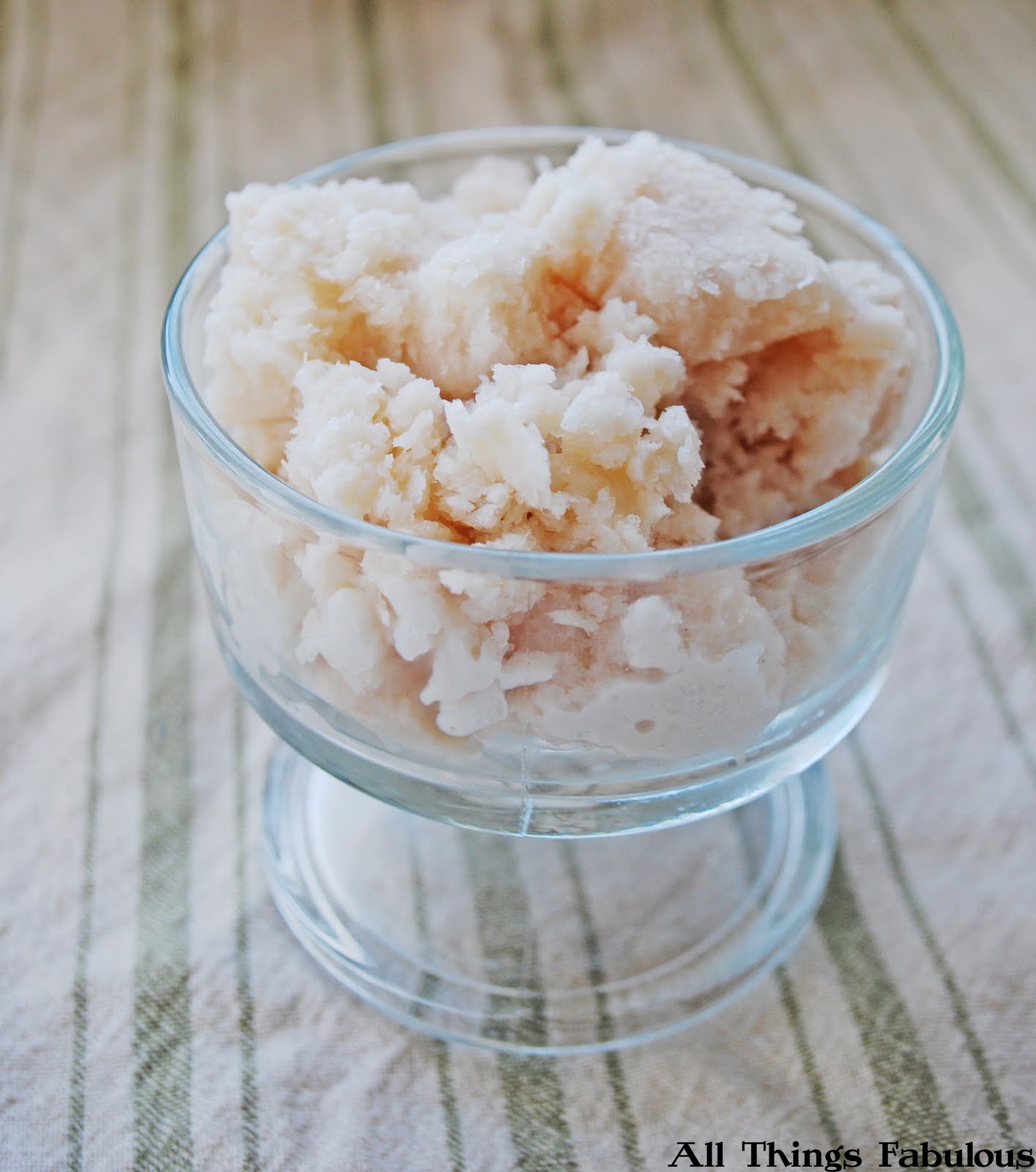 All Things Fabulous Homemade Ice Cream In a Coffee Can!