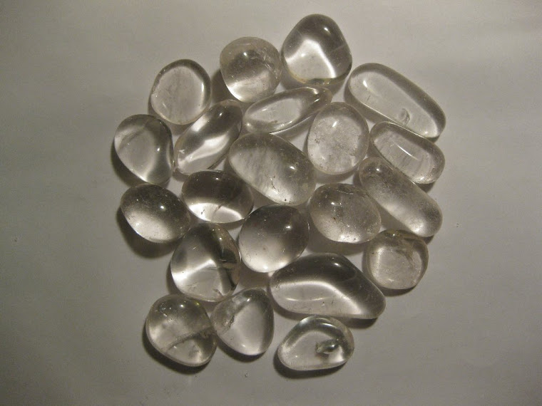 crystle tumbled  pebbles