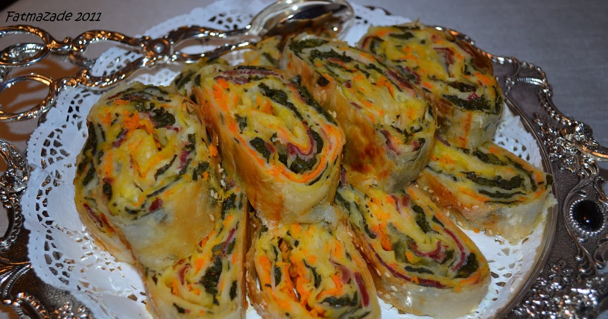 fatmazade lezzeti ÜÇ RENKLİ BÖREK