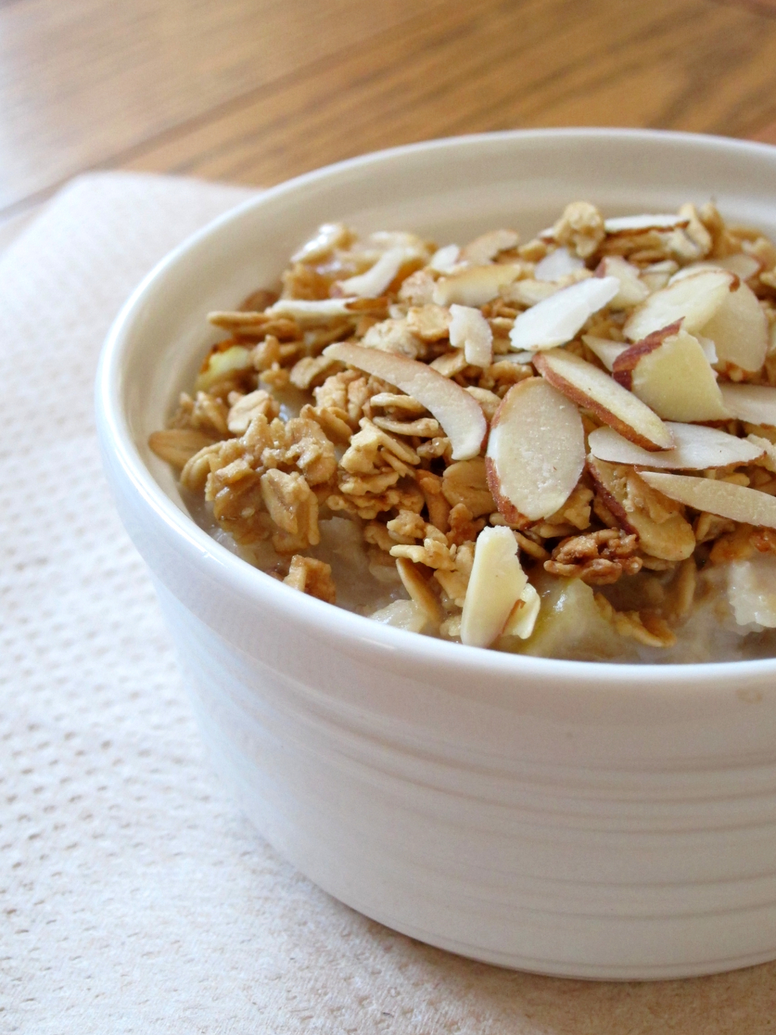 The Oatmeal Artist Apricot Granola Oatmeal