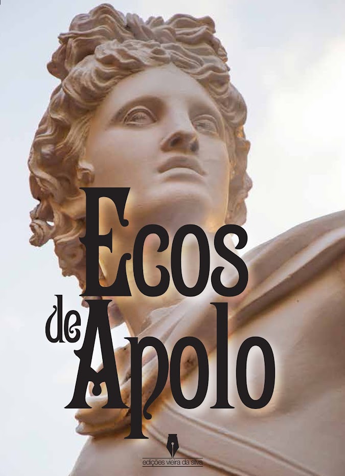 CAPA DO LIVRO "ECOS DE APOLO" A SER LANÇADO EM PORTUGAL-LISBOA EM 20.03.2016