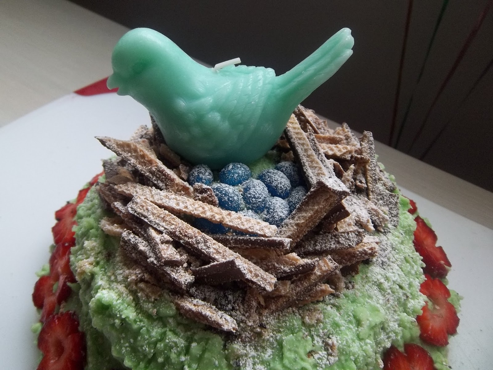 Food Blog Bird Nest Birthday Cake