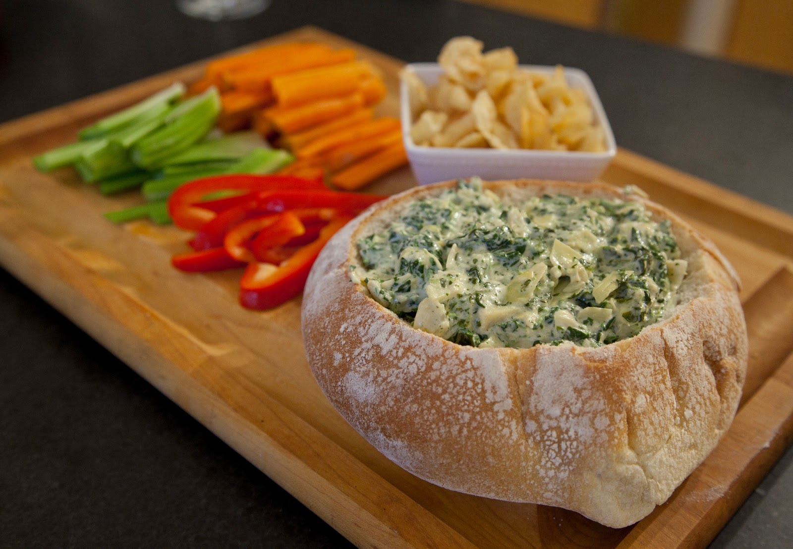 Spinach Artichoke Dip FoodSAZm