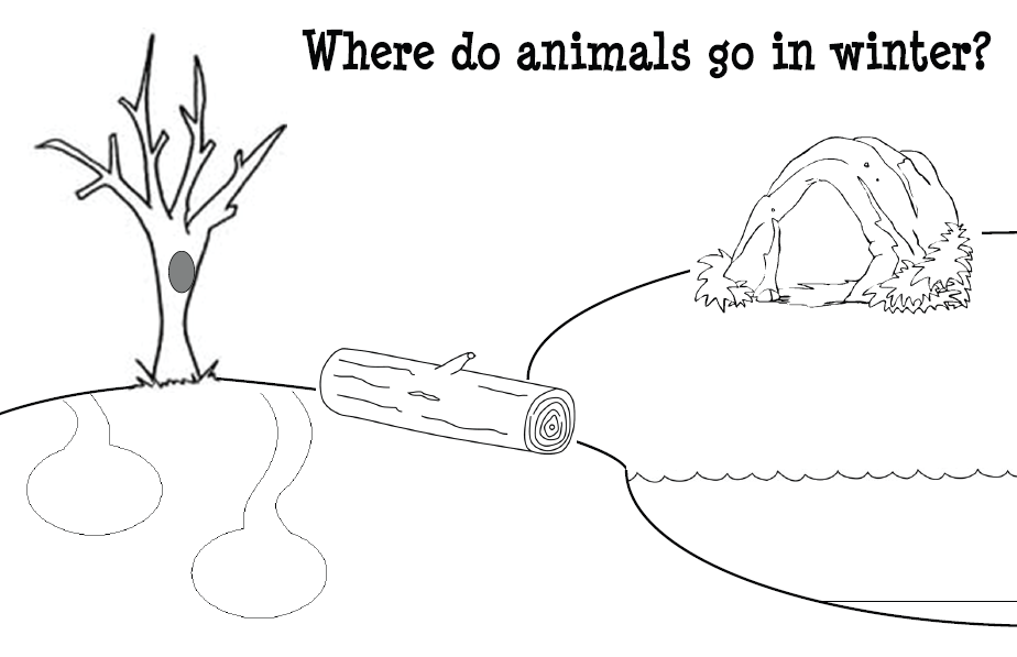 G.R.A.C.E Homeschool Co-op: Winter Animals Week - Free templates and craft