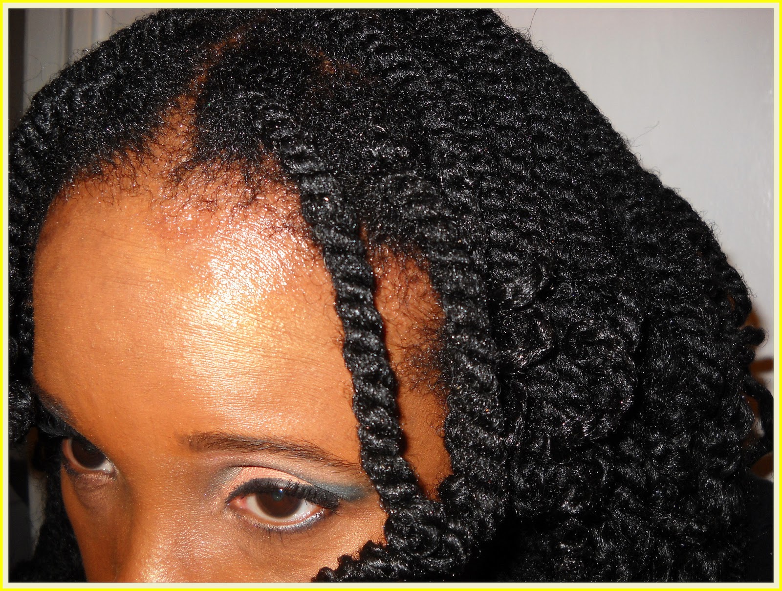 CoilyQueens™ Fabulous twist out on 4C hair