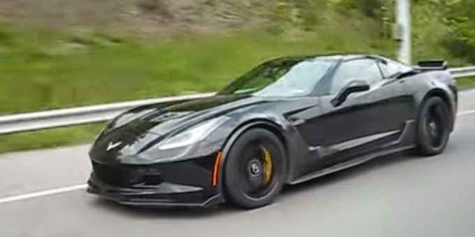 2015 Corvette Z06 Spotted Out On The Road