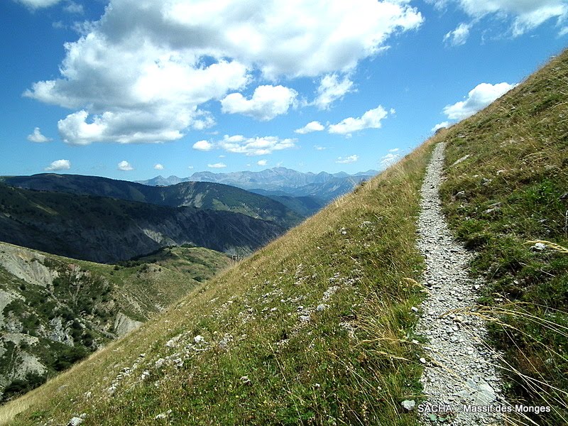 Chemin Col de Clapouse Massif des Monges ( clic image pour accéder au billet )