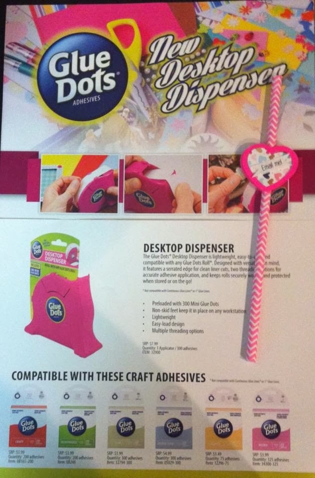 Glue Dots Desktop Dispenser