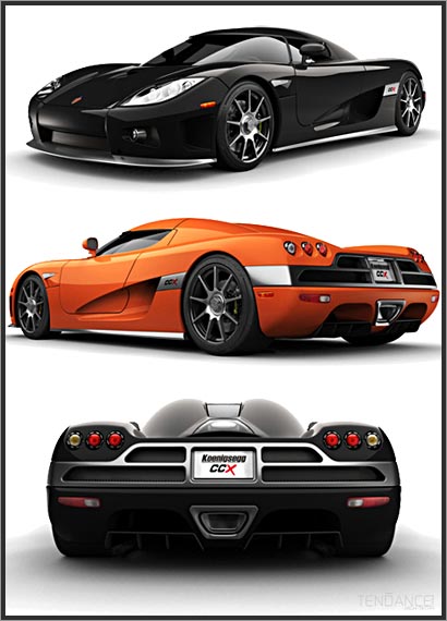 Koenigsegg CCX 11 Millions This car uses a V8 engine and only 806 units 