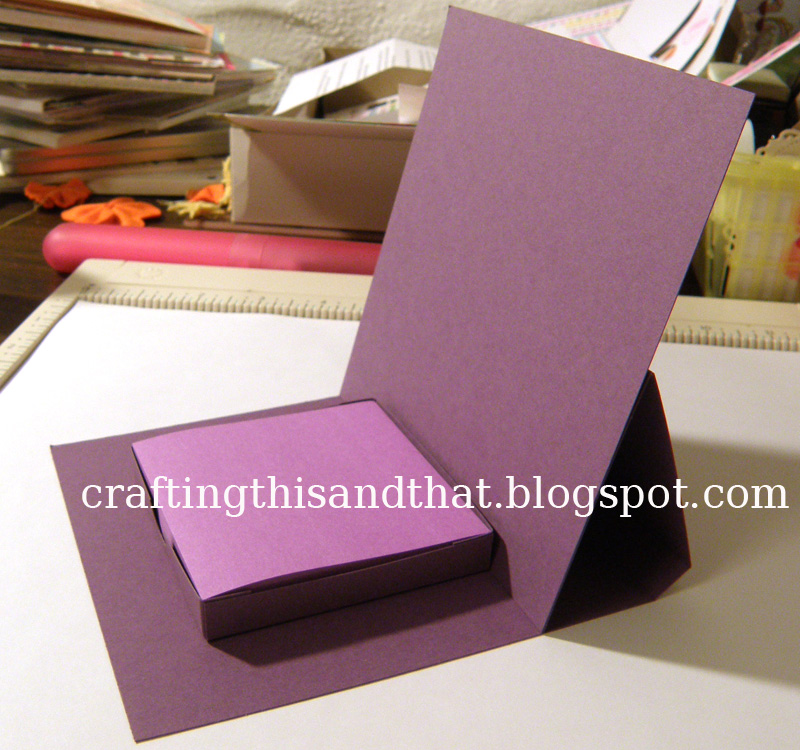 Postit Easel Card Tutorial