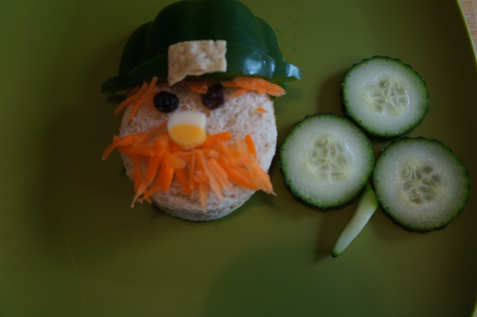 cucumber leprechaun hats