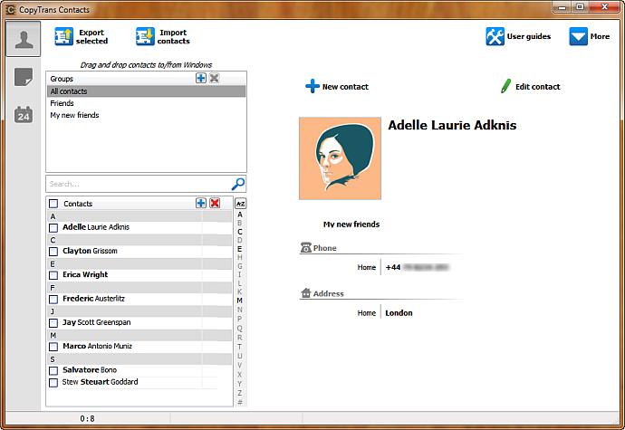 iPhone Contacts: Copy iPhone Contacts to Android