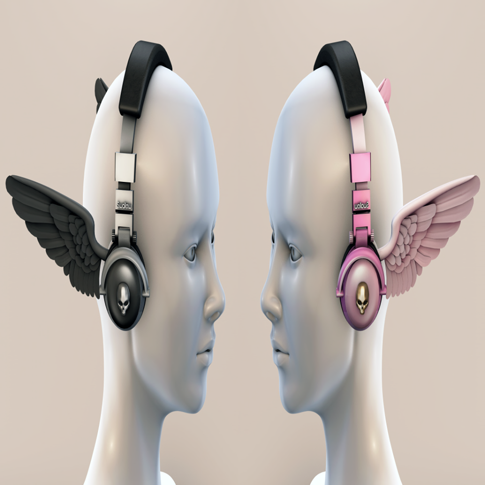 SWALLOW WING HEADPHONES /MOHUNT THIRD LIFE