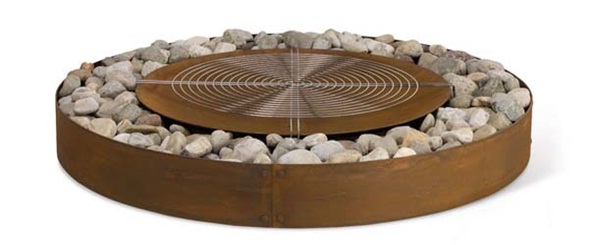 decora y disena: Chimenea Zen para Exteriores