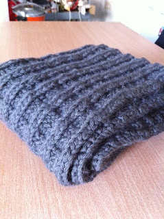 écharpe homme noel noël facile tricot tricot