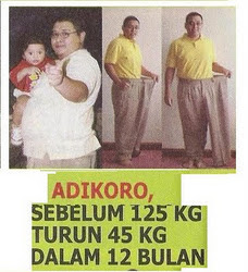 TURUN BERAT BADAN 45 KG