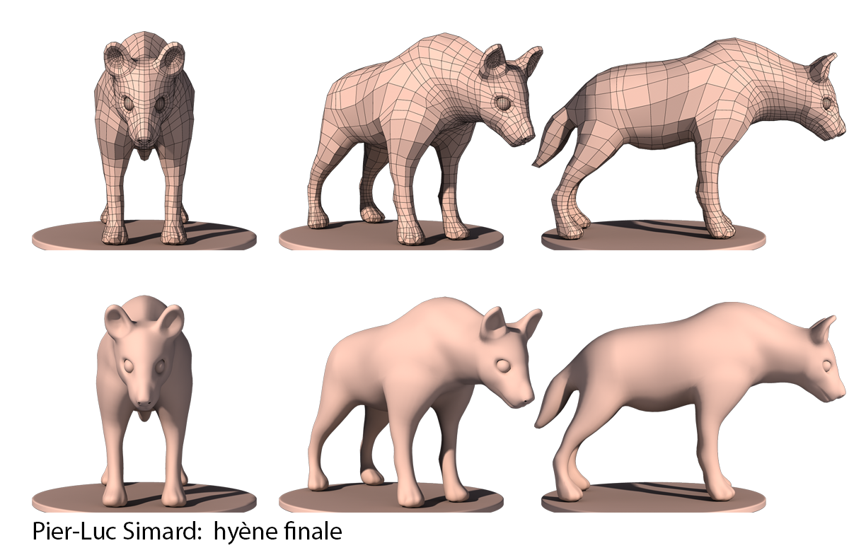 Pier Luc Simard Modelisation Du Quadrupede Final