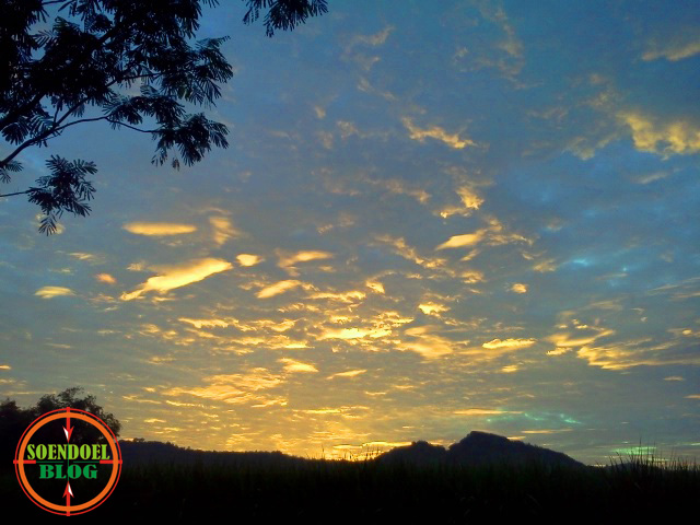 Sundul Langit: Warna Keemasan Fajar Pagi