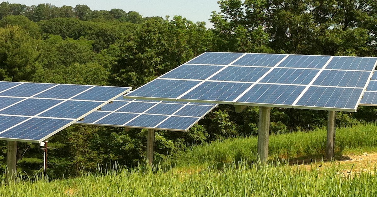 GP.Energy Schuylkill County home puts groundmounted solar panels to