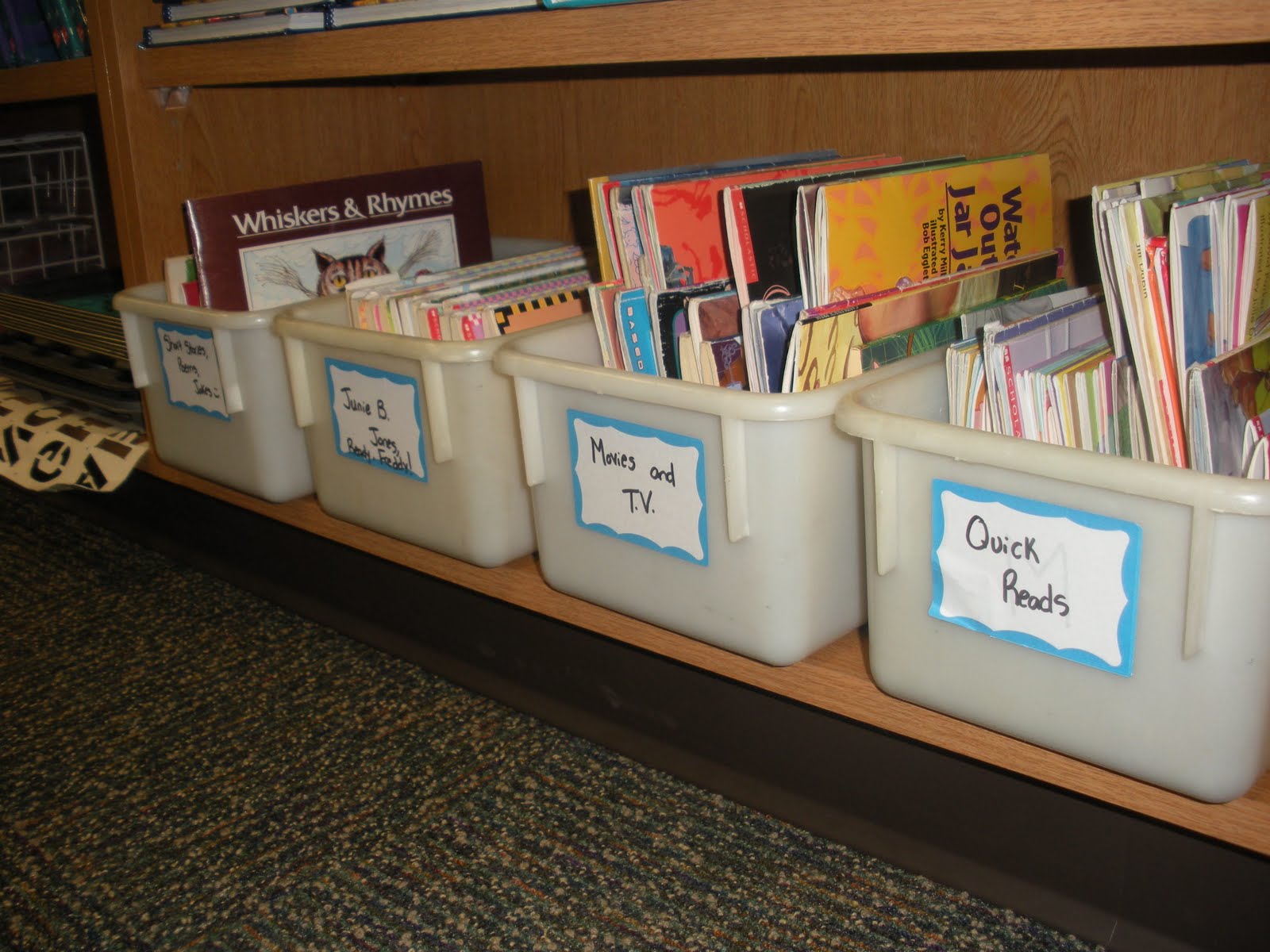 Learning in Progress... Organizing Your Classroom Books