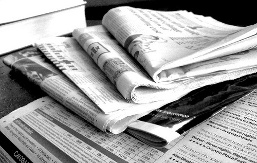 Με μειωμένο αριθμό σελίδων οι εφημερίδες   Προσαρμόζονται στα προβλήματα των ημερών