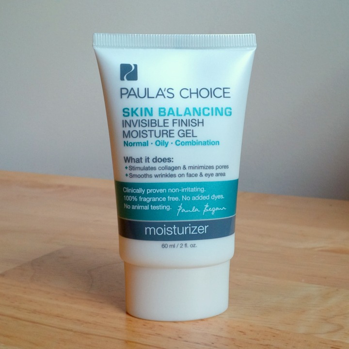 Review Paula's Choice Skin Balancing Invisible Finish Moisture Gel Hello Pretty Bird! A