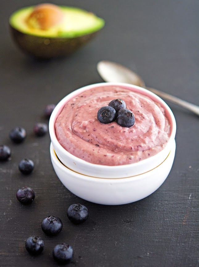 The Iron You Blueberry Avocado and Chia Breakfast Pudding