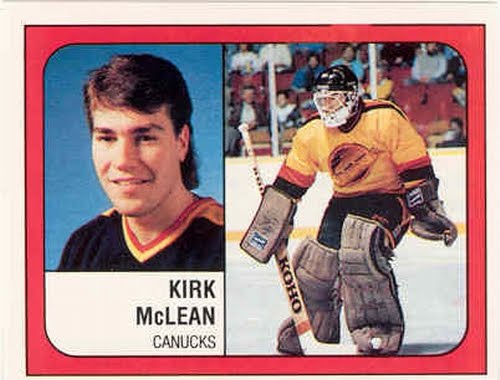  Trevor Linden & Kirk McLean Vancouver Canucks