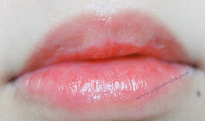 nanas'B cherry yogurt tint review and Etude House Dear my jelly lips-talk JBE 101