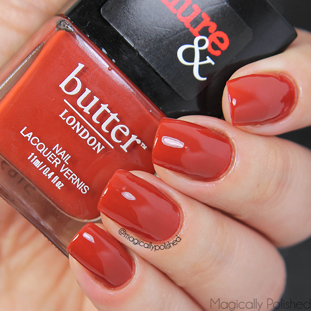 Magically Polished Nail Art Blog butter LONDON x Allure Arm Candy