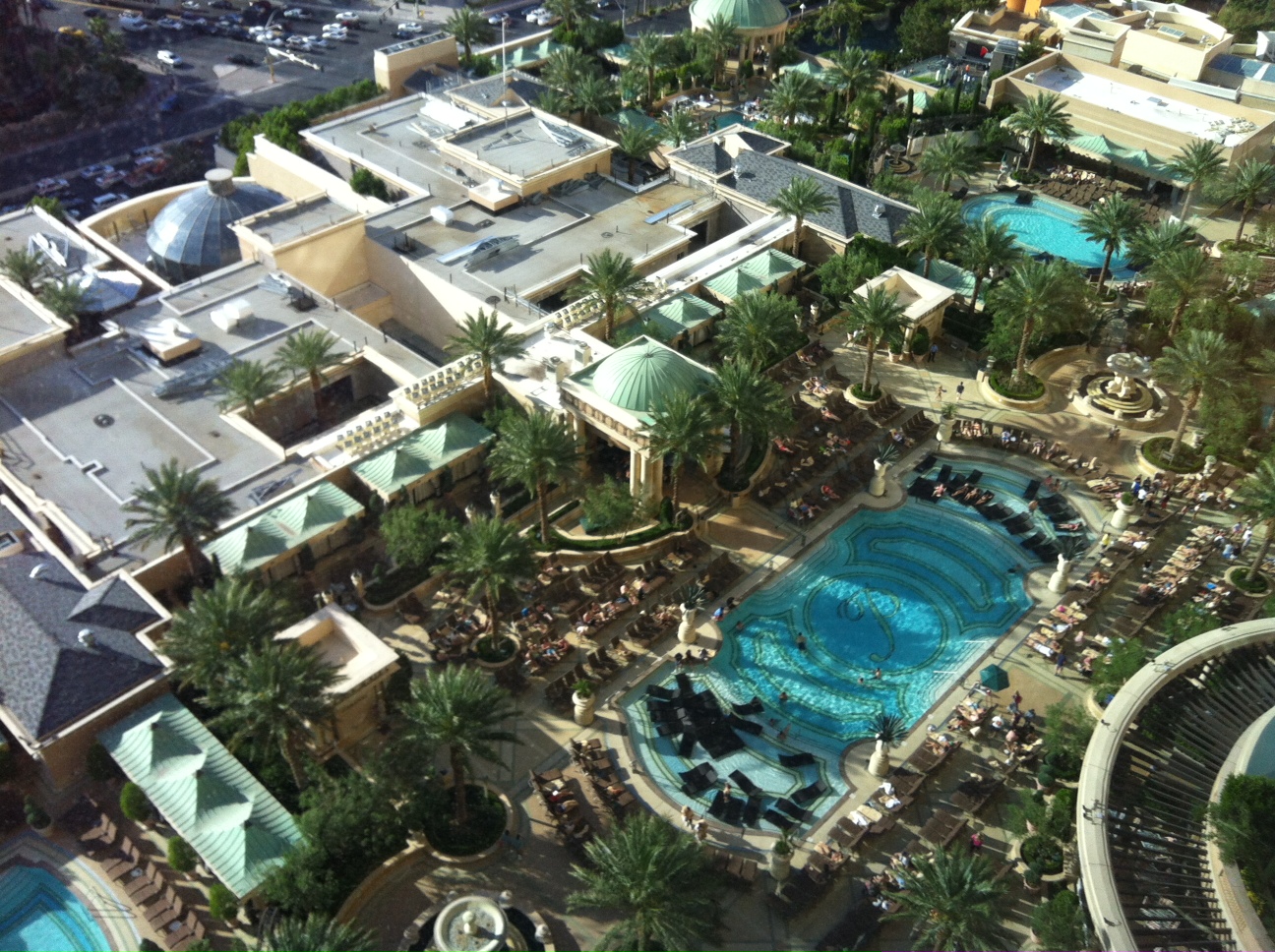 Aria Pool Vegas