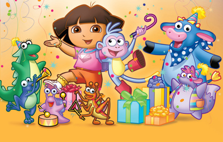 boots off dora