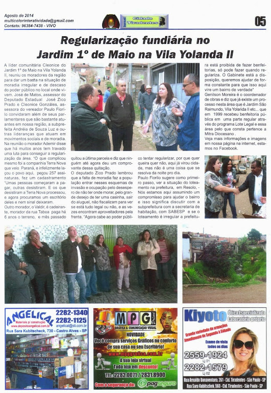 Jornal Cidade Tiradentes