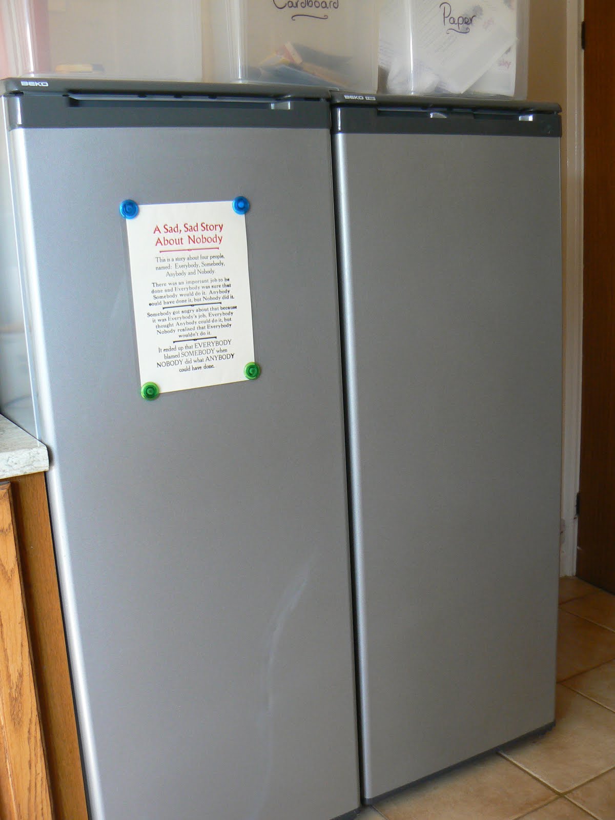Matching Fridge And Freezer Interior Decorating Terms 2014