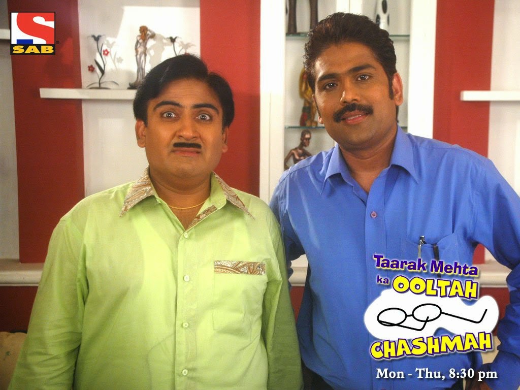 Tarak Maheta Ka Oolta Chasma TV Serial Jethalal with Tarak Maheta HD Photos Tarak Maheta Ka Oolta Chasma TV Serial Jethalal with Tarak Maheta HD Photos