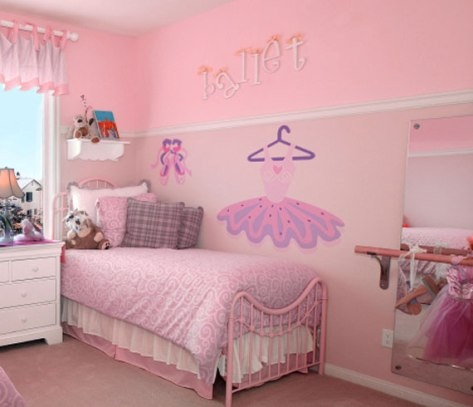 Decoración de Dormitorios Temáticos de Ballerina | Decorar Decoración