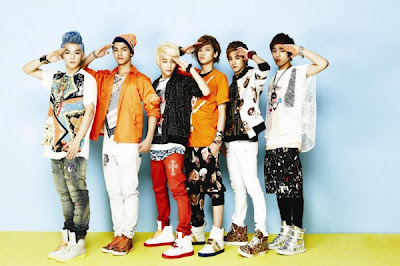 TEEN TOP members Be Ma Girl