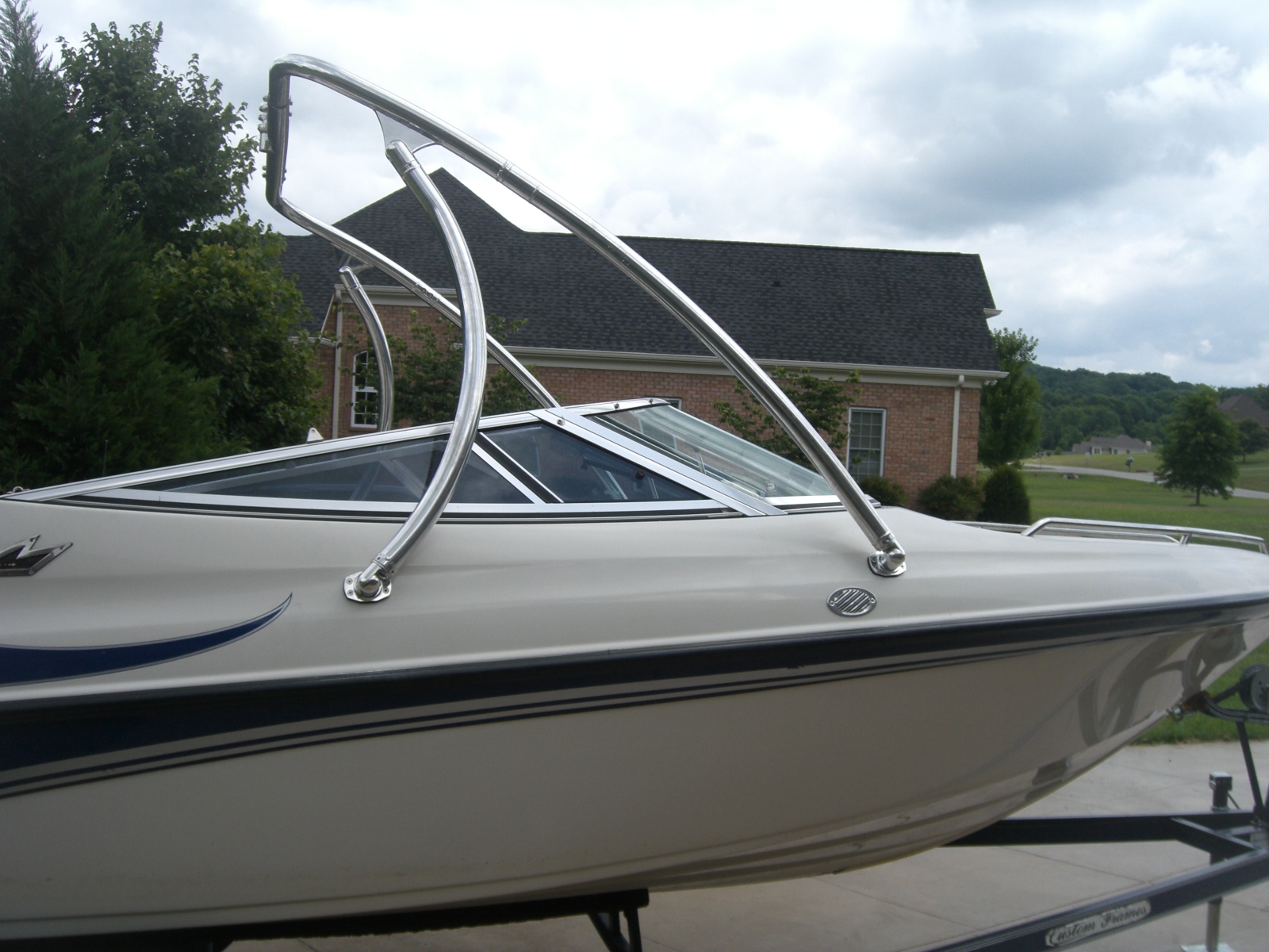 DIY Boat Repair Installing a Big Air "Ice" universal wake board tower