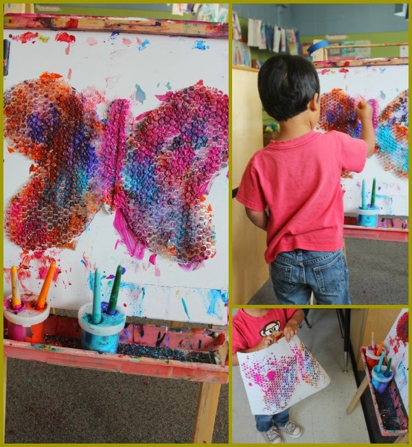 scrumdillydo! bubble wrap butterfly prints