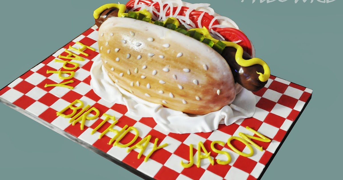 TheCake Hot Dog cake TUTORIAL