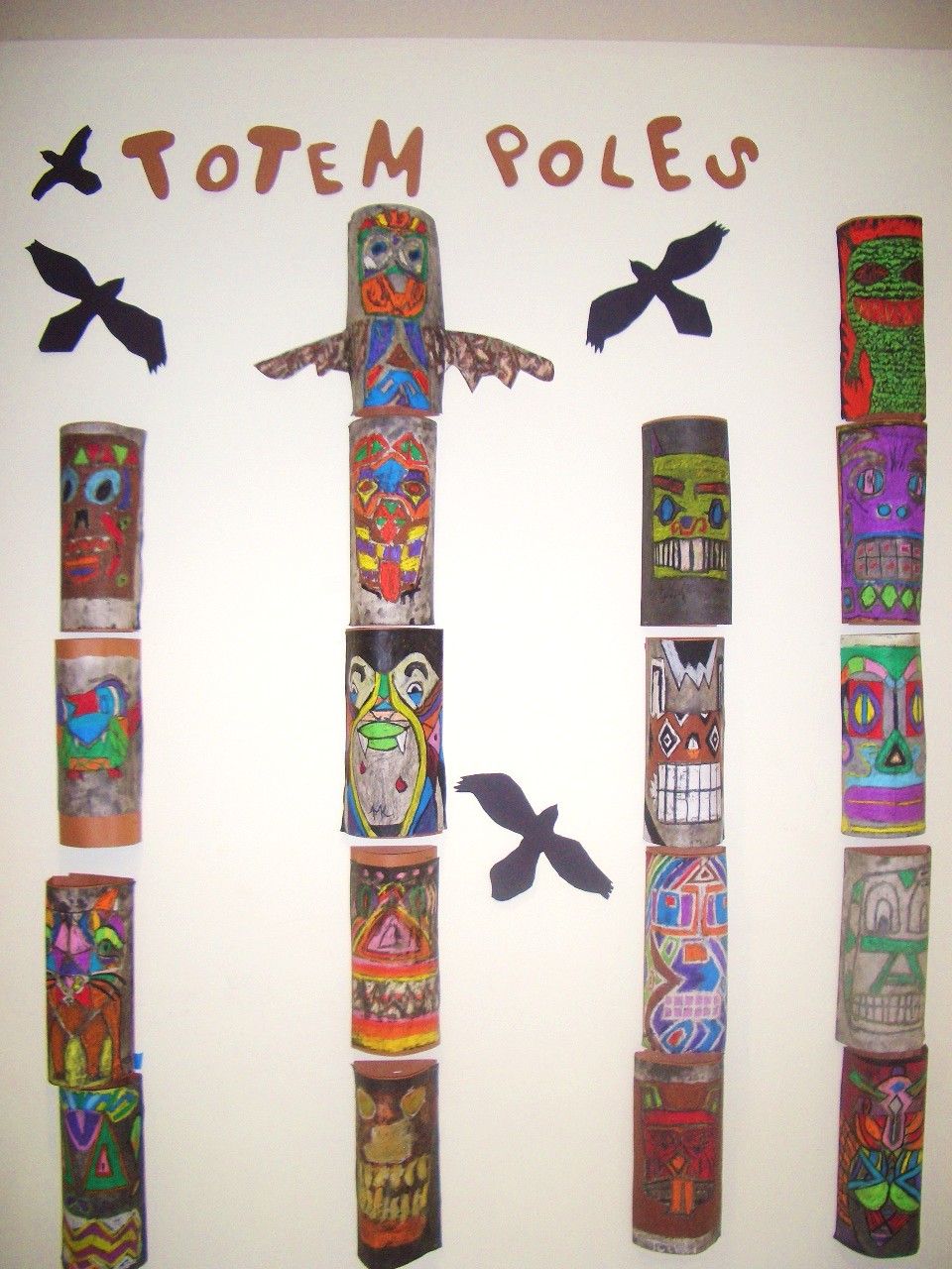 DREAM DRAW CREATE: Totem Poles Grades 7 & 8