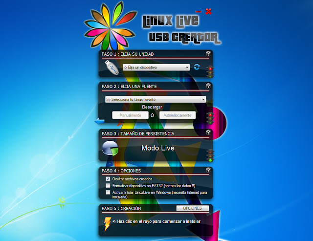 linuxlive usb creator installed linuxlive usb creator installed